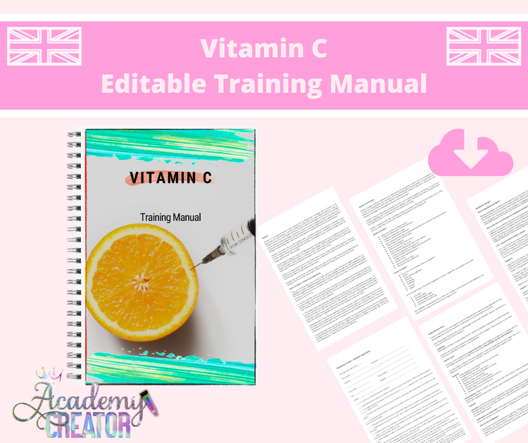 Vitamin C Editable Training Manual UK Version