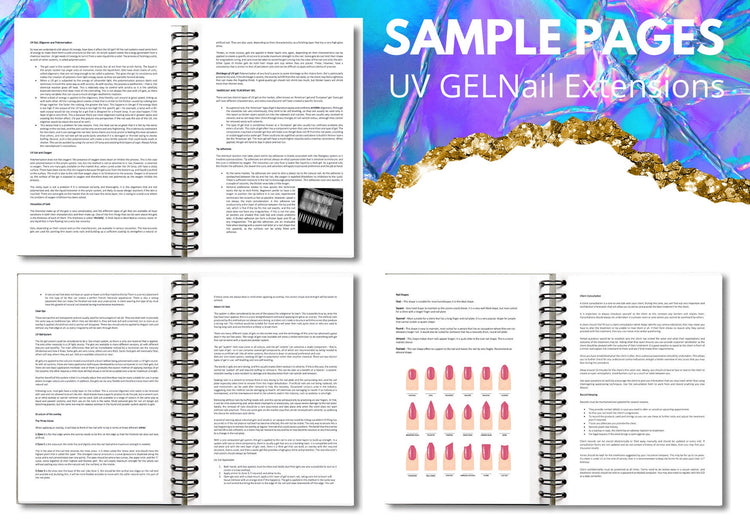UV Gel Nail Extensions Editable Training Manual, USA Version