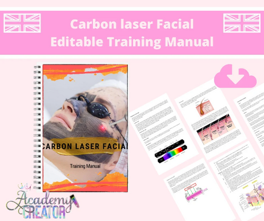Carbon Laser Facial Editable Training Manual UK Version