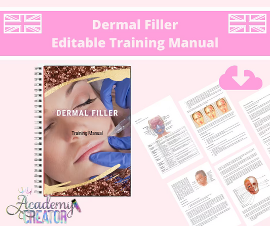 Dermal Filler Editable Training Manual UK Version