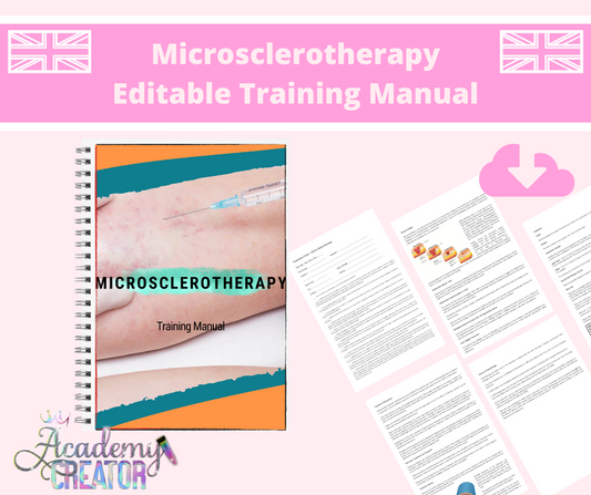 Microsclerotherapy Editable Training Manual UK Version