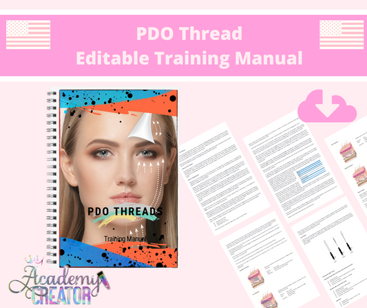 PDO Thread Editable Training Manual USA Version