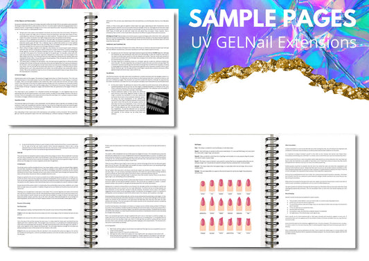 UV Gel Nail Extensions Editable Training Manual, UK Version