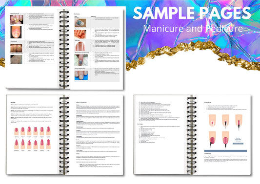 Manicure and Pedicure Editable Training Manual UK VERSION