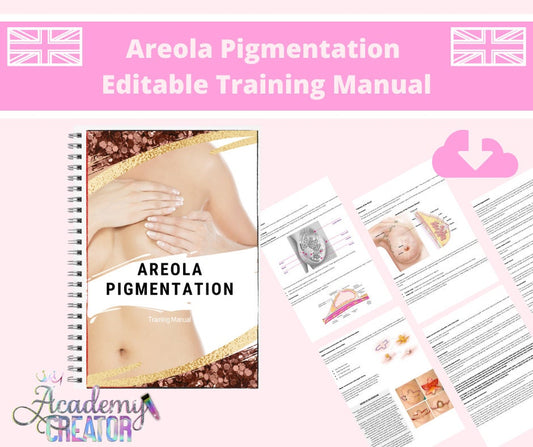 Areola Tattooing PMU Editable Training Manual UK Version