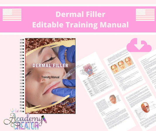 Dermal Filler Editable Training Manual USA Version